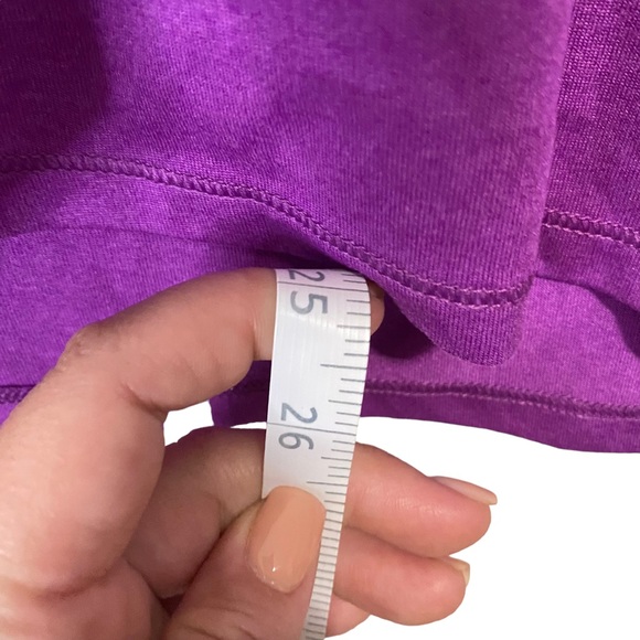 Nike Dri-Fit Purple Long Sleeve Top Mesh Sheer Cutout’s-L - Picture 7 of 10